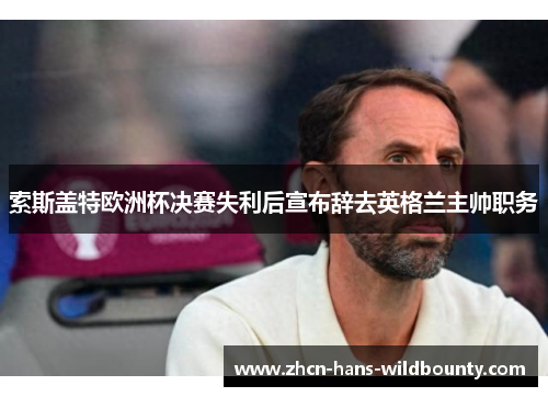 索斯盖特欧洲杯决赛失利后宣布辞去英格兰主帅职务